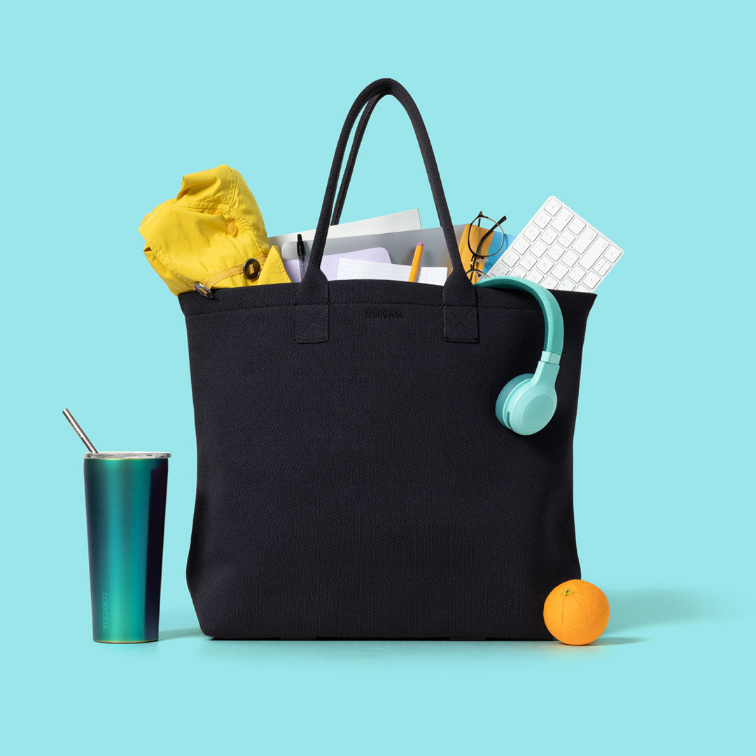 Re:Tote Recycled Tote Bag with Cooler | CORKCICLE.