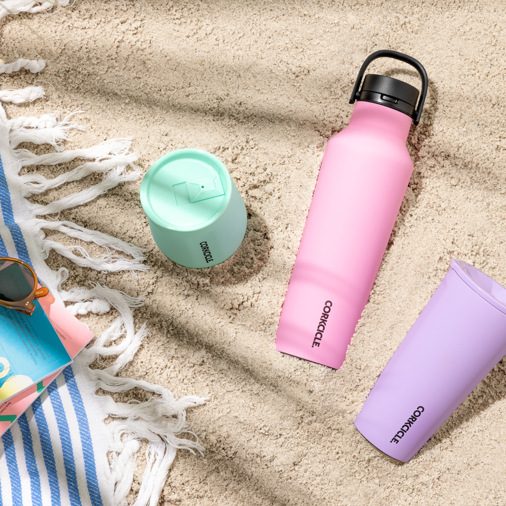 Insulated Water Bottle Series A Sport Canteen 20oz / Sun-Soaked Pink