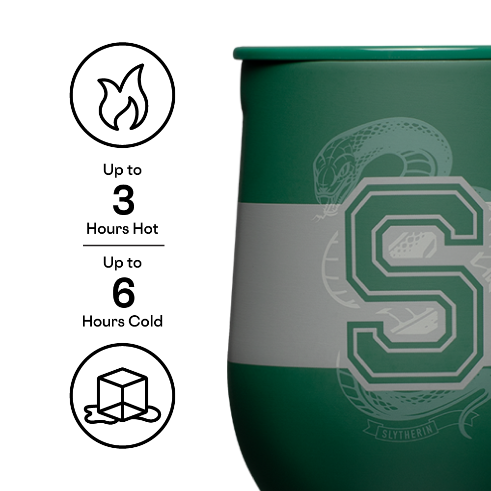 READY TO SHIP Wizarding World House tumbler- Slytherin