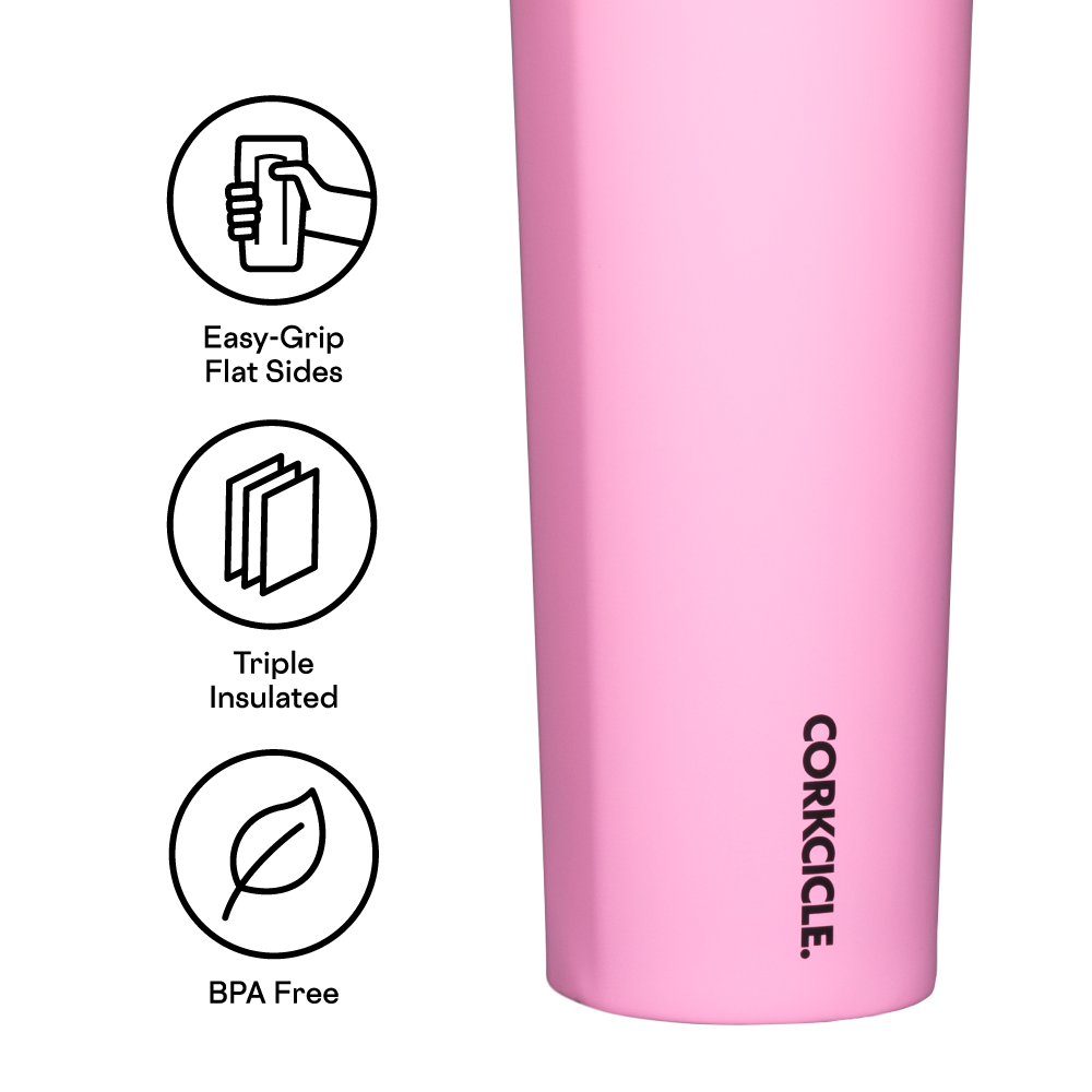 Insulated Water Bottle Series A Sport Canteen 32oz / Sun-Soaked Pink