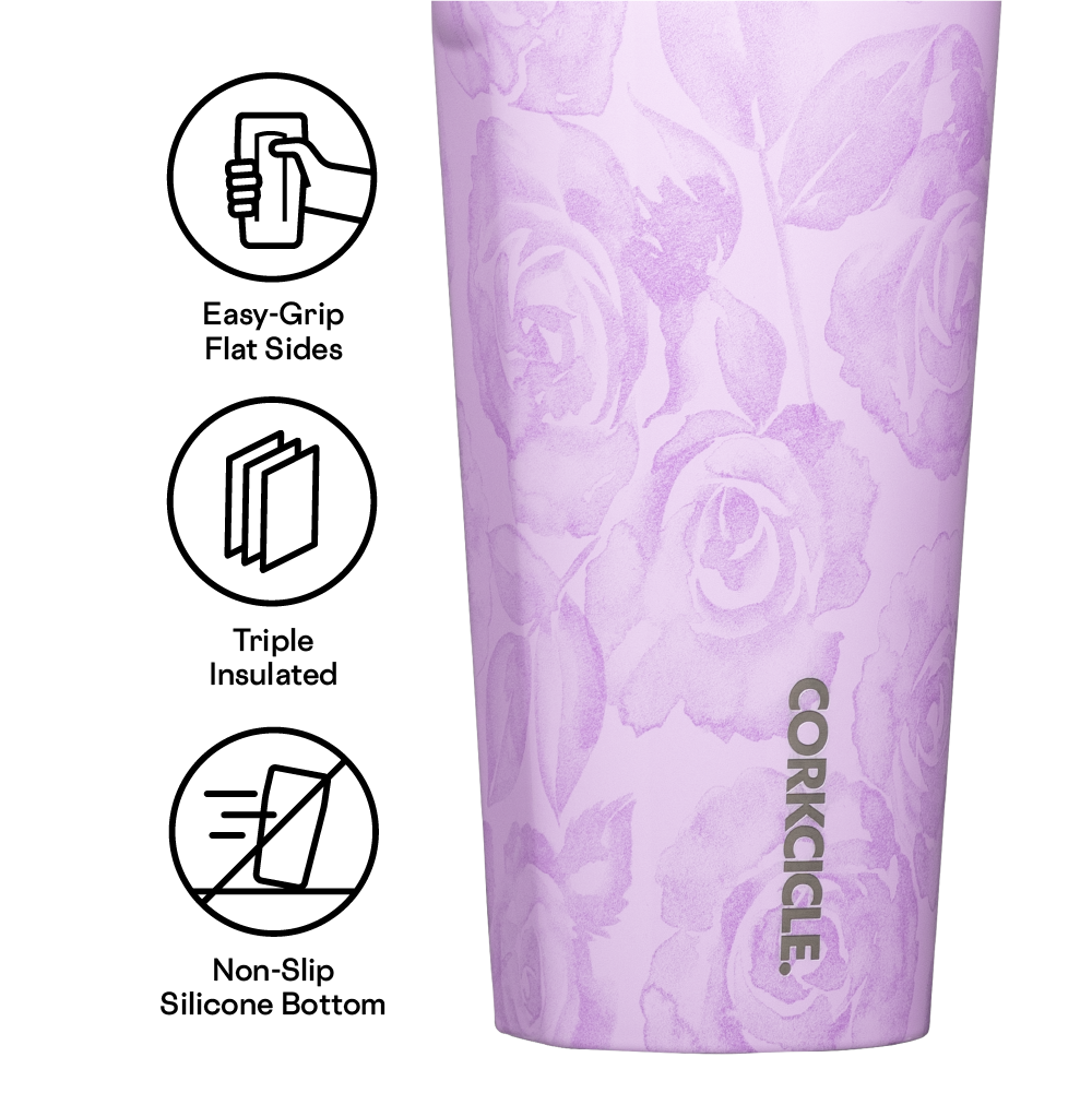 Floral Tumbler 16oz / Forget Me Not