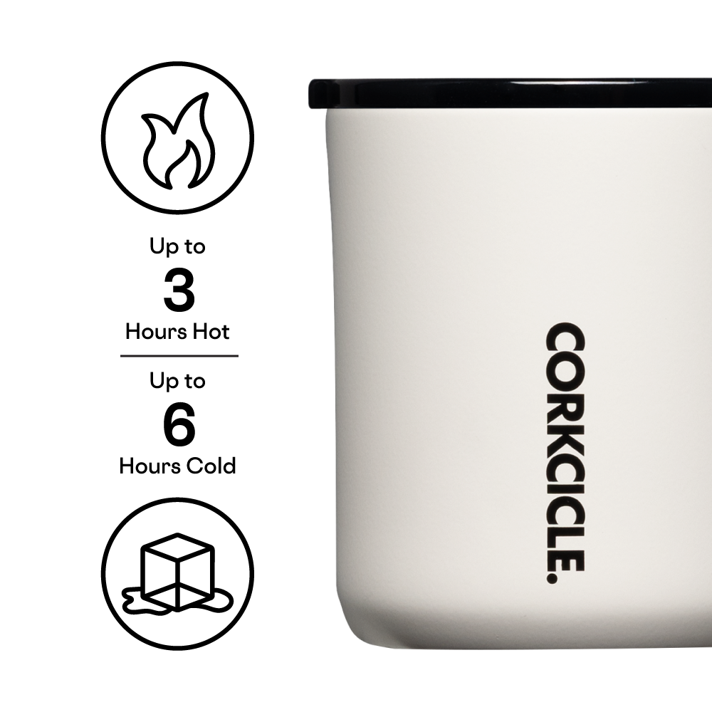 Corkcicle 12oz Insulated Buzz Cup Cocktail Tumbler in Ceramic Sierra