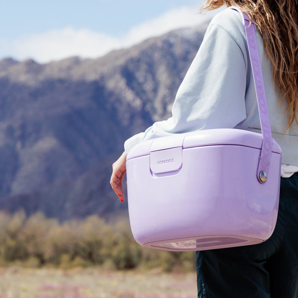 Corkcicle Chillpod Go Cooler in Lilac