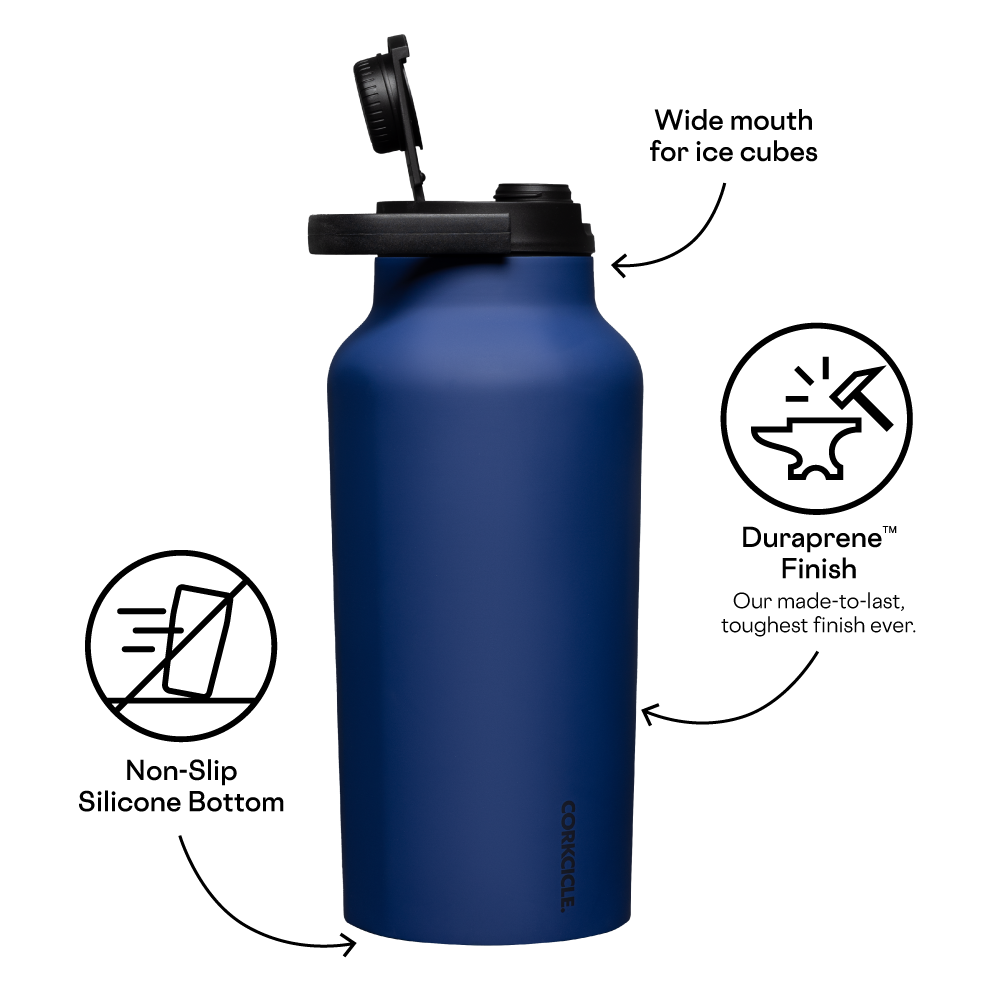 Insulated Water Bottle Series A Sport Jug 64oz / Midnight Navy