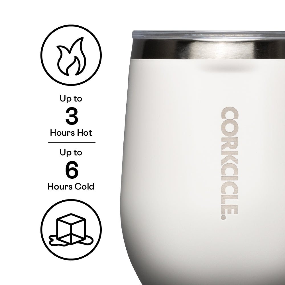 Insulated Wine Tumbler with Lid - Classic Stemless | CORKCICLE.