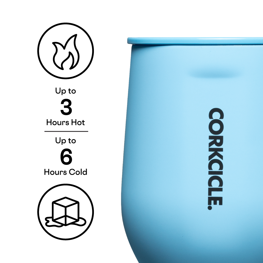 Corkcicle Neon Lights Coffee Mug Santorini / 16 oz