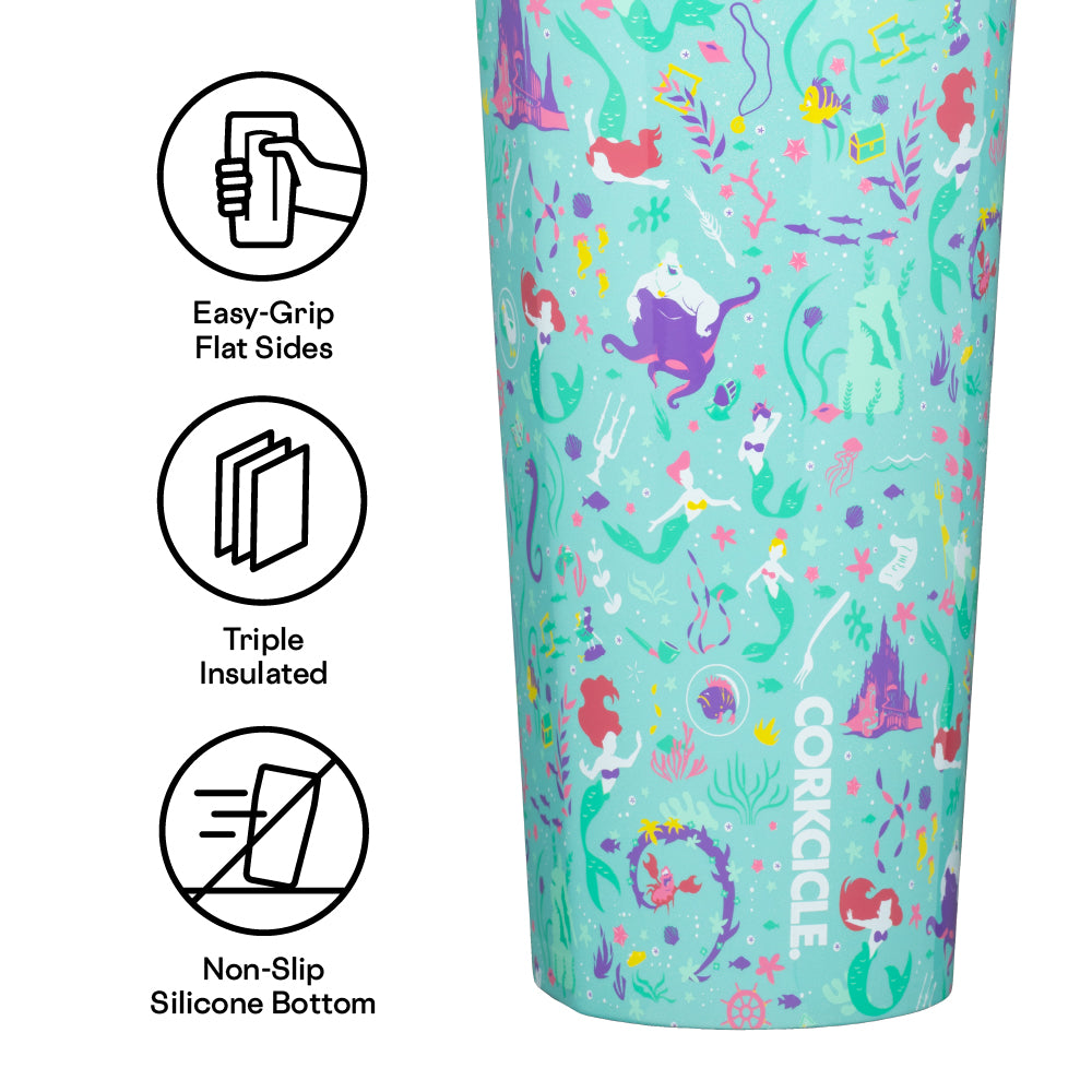 Corkcicle Disney Princess Ariel Insulated Canteen Travel Water Bottle,  Triple Insulated Stainless St…See more Corkcicle Disney Princess Ariel