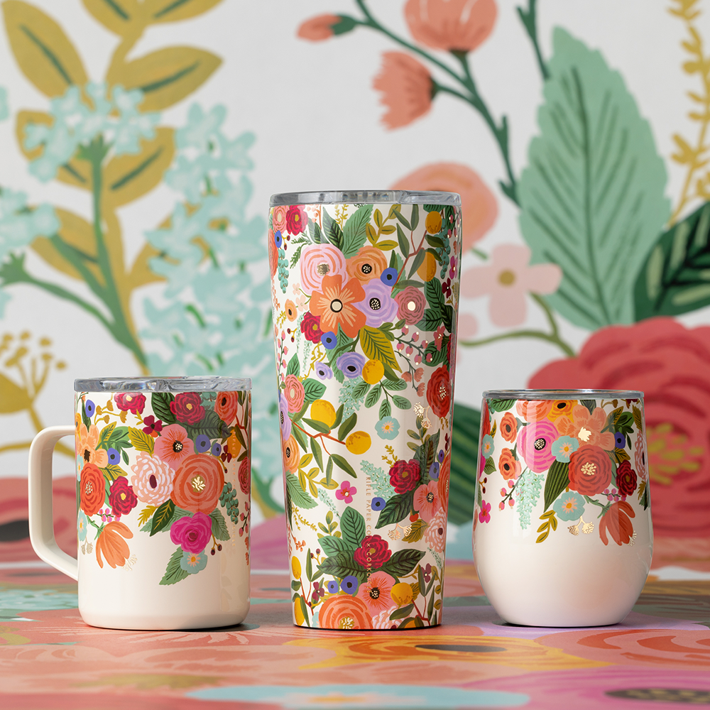 Corkcicle Rifle Paper Co. Garden Party Mug, 16 oz.