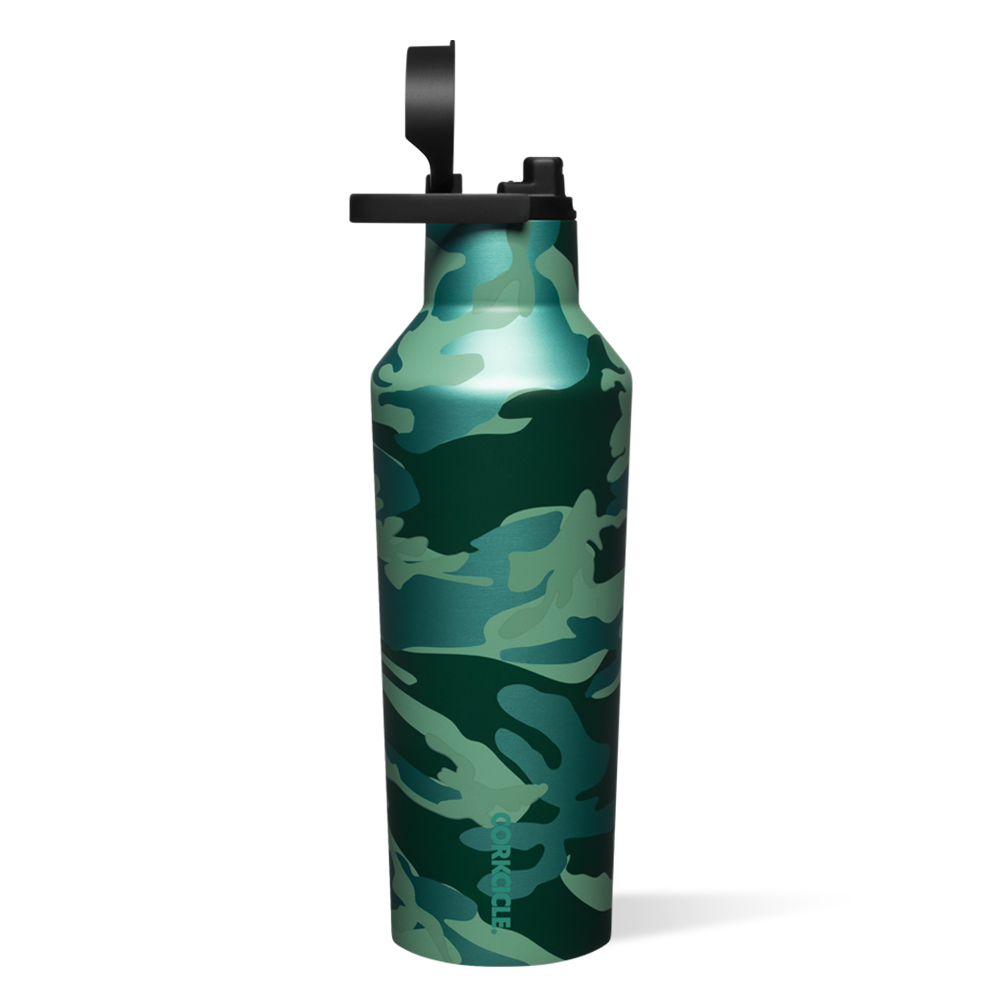 camouflage plastic sports water cup outdoor