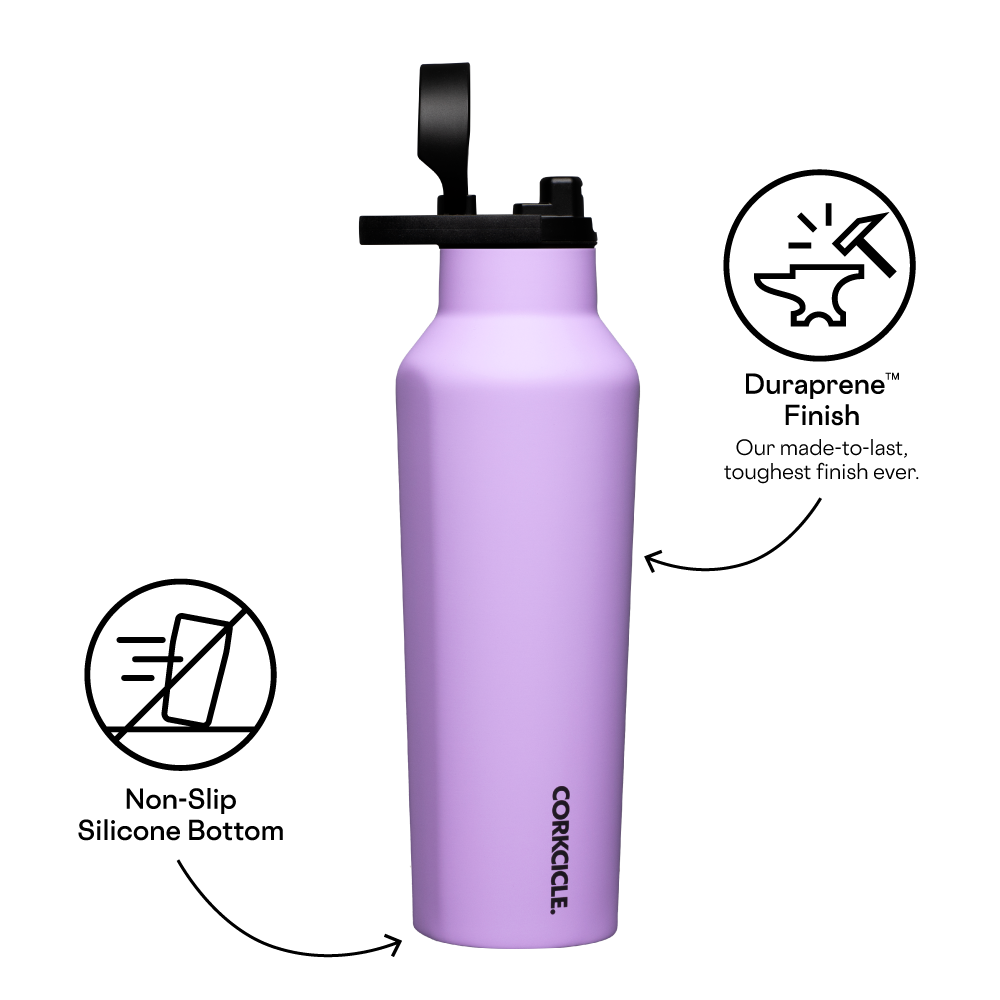 Insulated Water Bottle Series A Sport Canteen 20oz / Sun-Soaked Lilac