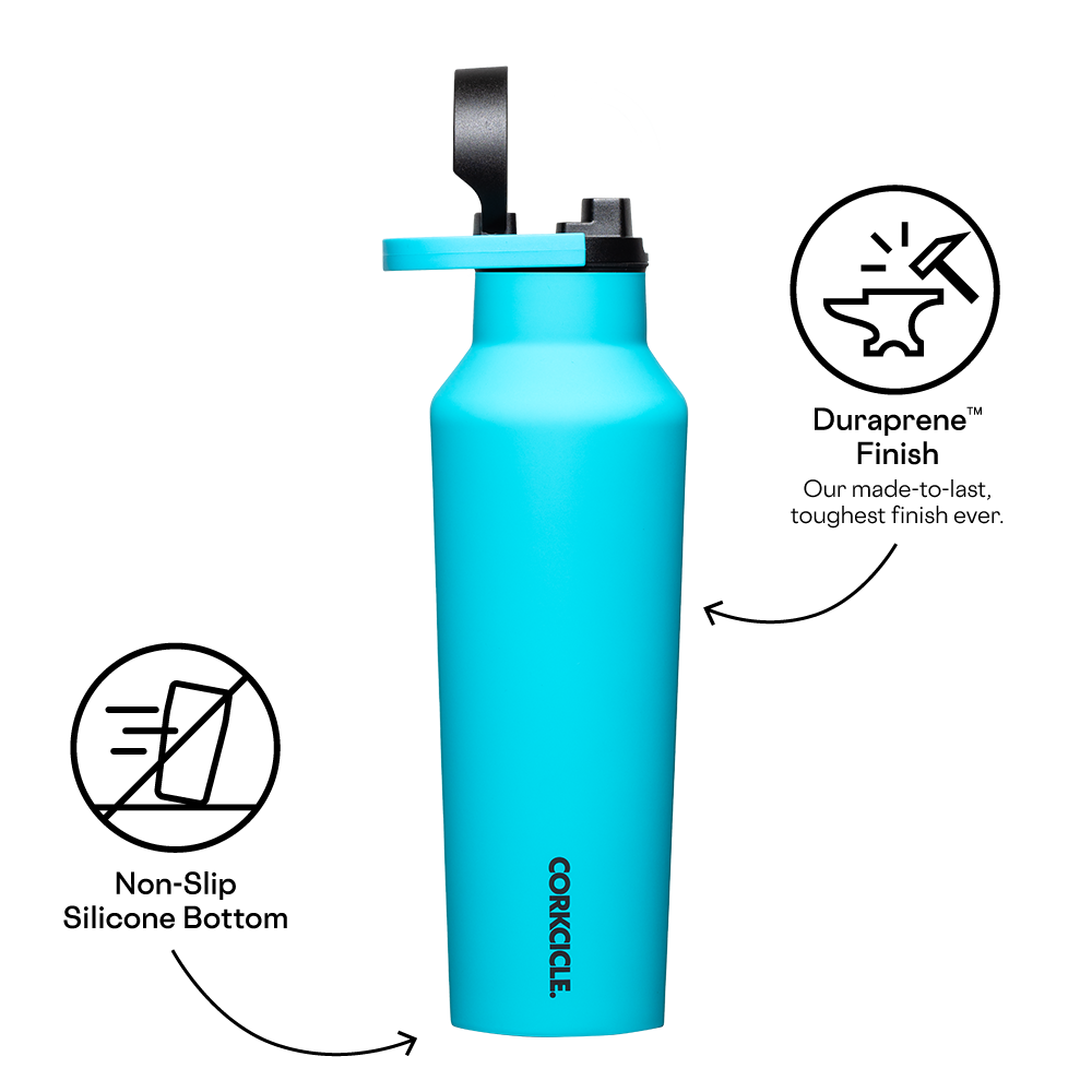 Insulated Water Bottle Series A Sport Canteen 20oz / Capri Blue