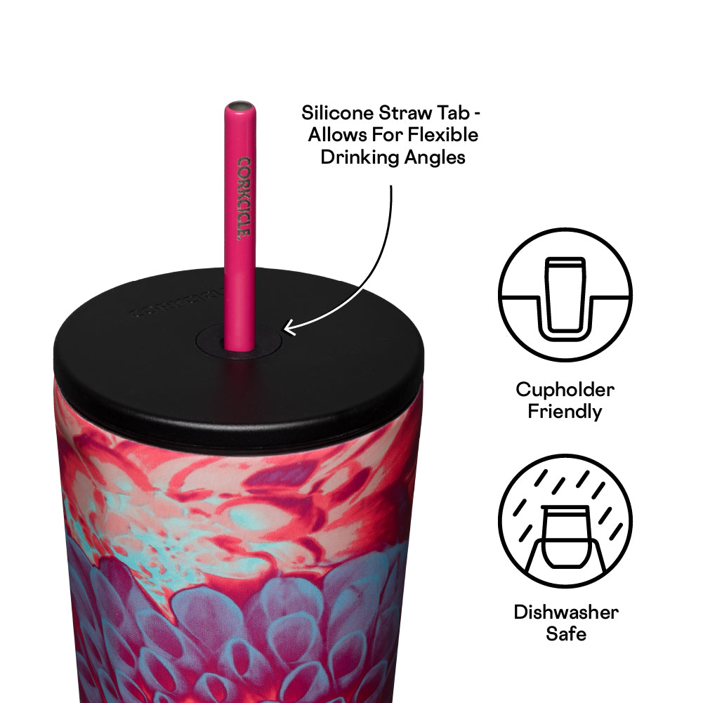 Created Co. Royal Tar Insulated Cold Cup with Straw – 44 North Coffee