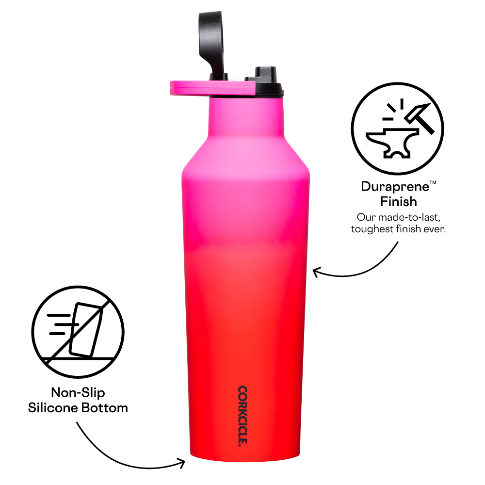 Insulated Water Bottle Series A Sport Canteen 32oz / Sangria