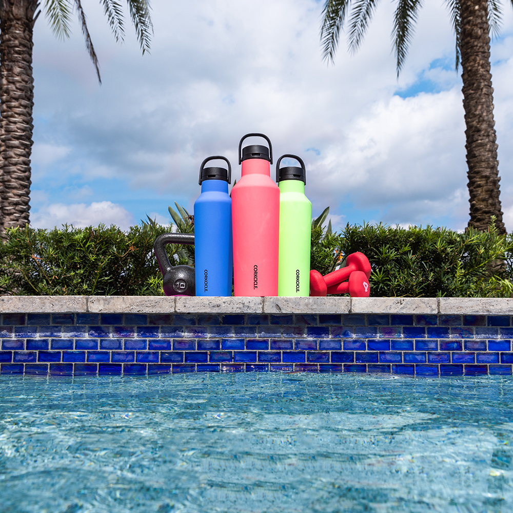 Insulated Water Bottle Series A Sport Canteen 32oz / Pacific Blue