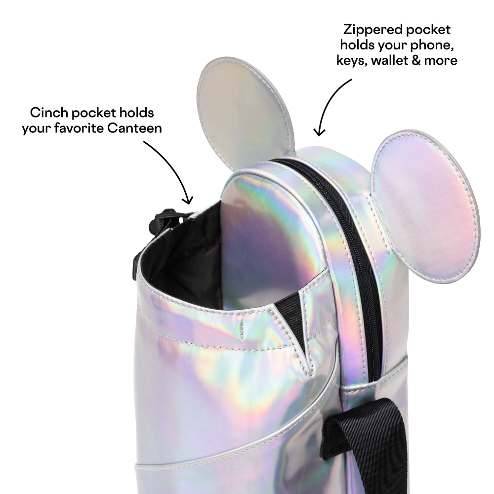 Crossbody Water Bottle Sling Bag Disney Sling Mickey Mouse - Prismatic