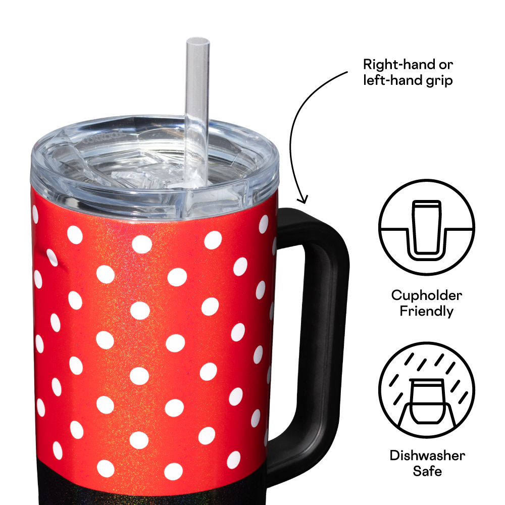 Insulated Tumbler with Handle Disney Cruiser 40oz / Minnie Mouse