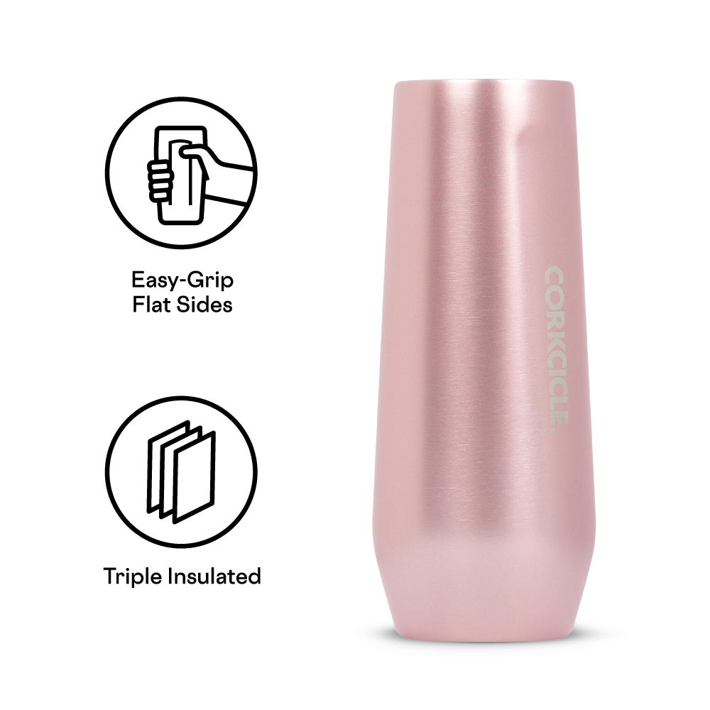 Corkcicle Stemless Flute - 7 oz – Gourmet Works