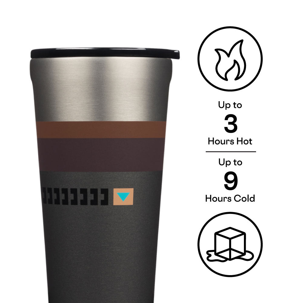 Star Wars Ombre Insulated Tumbler Jedi or Boba Fett Symbol 