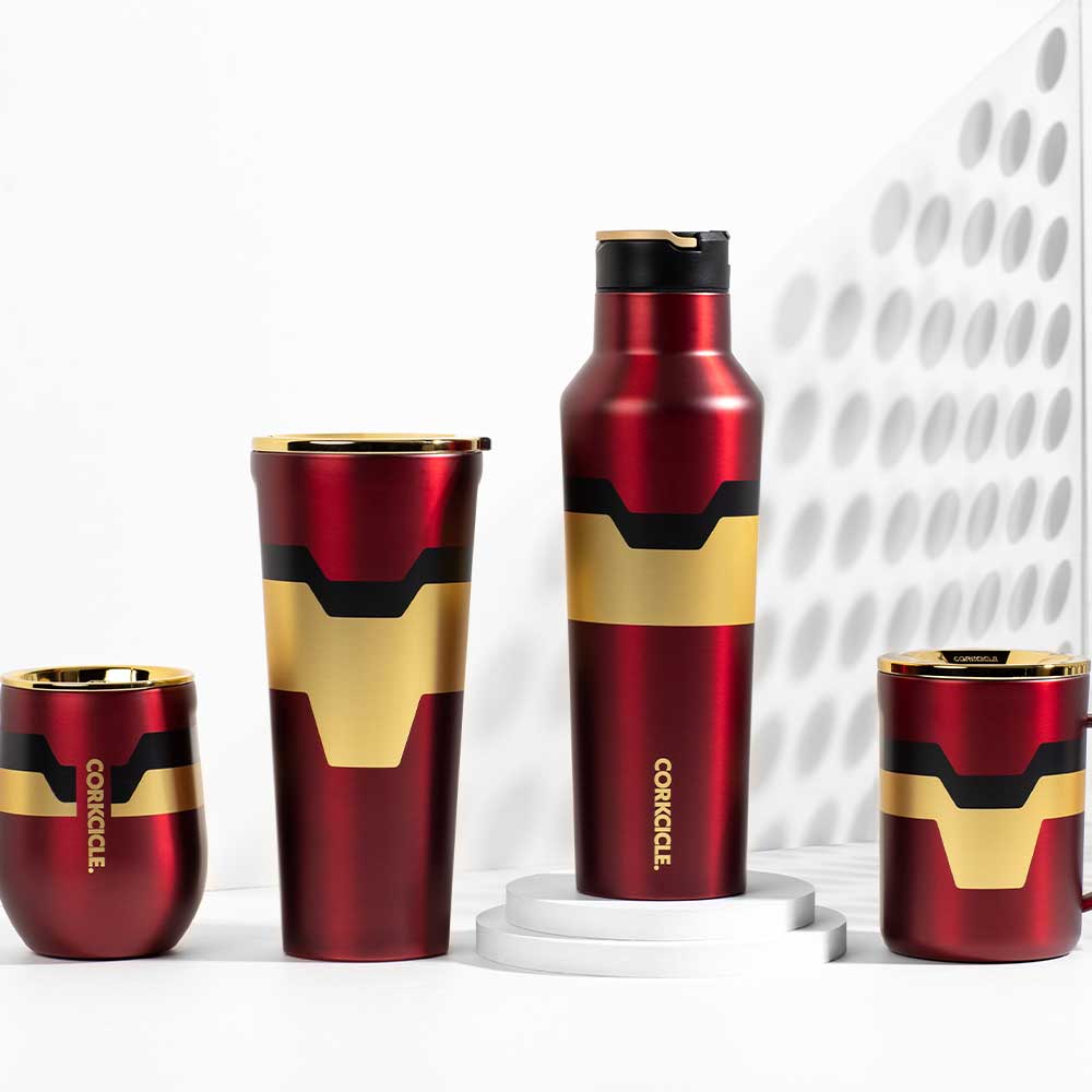 Marvel Stemless 12oz / Iron Man