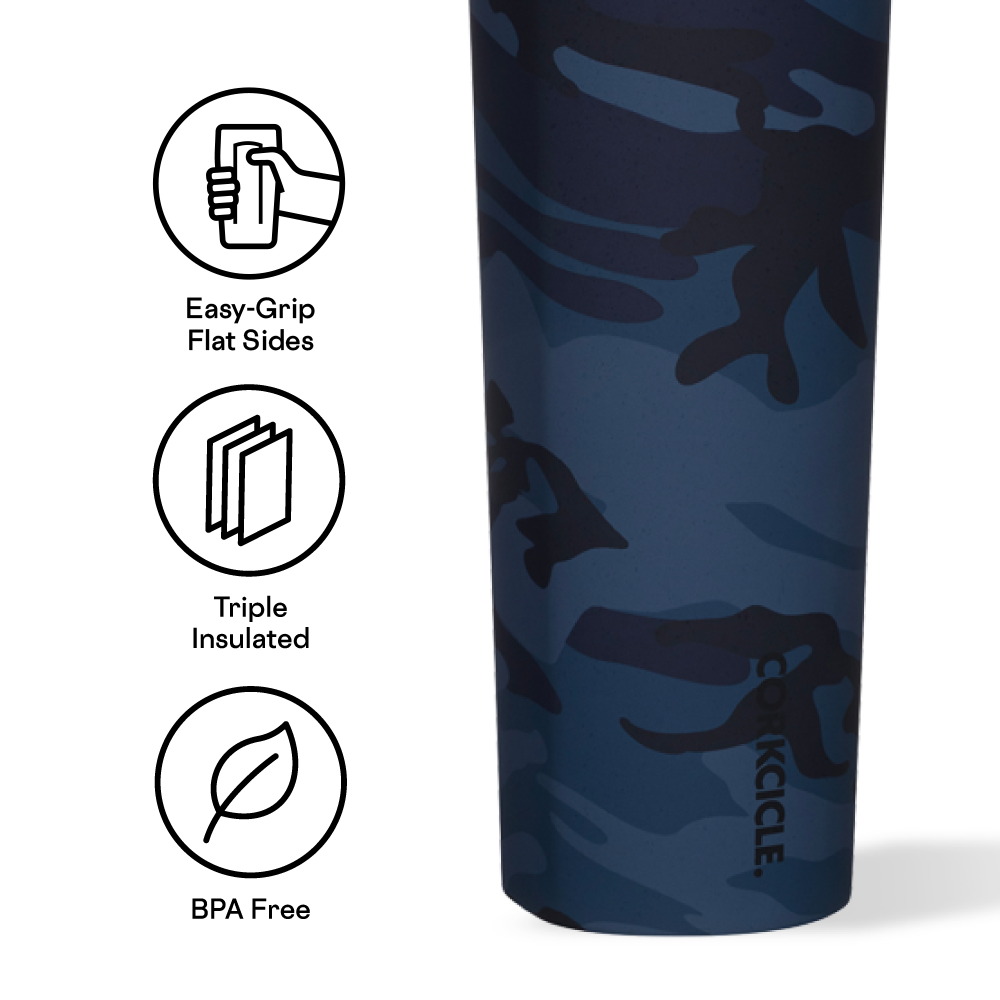 Insulated Water Bottle Series A Sport Canteen 32oz / Navy Camo