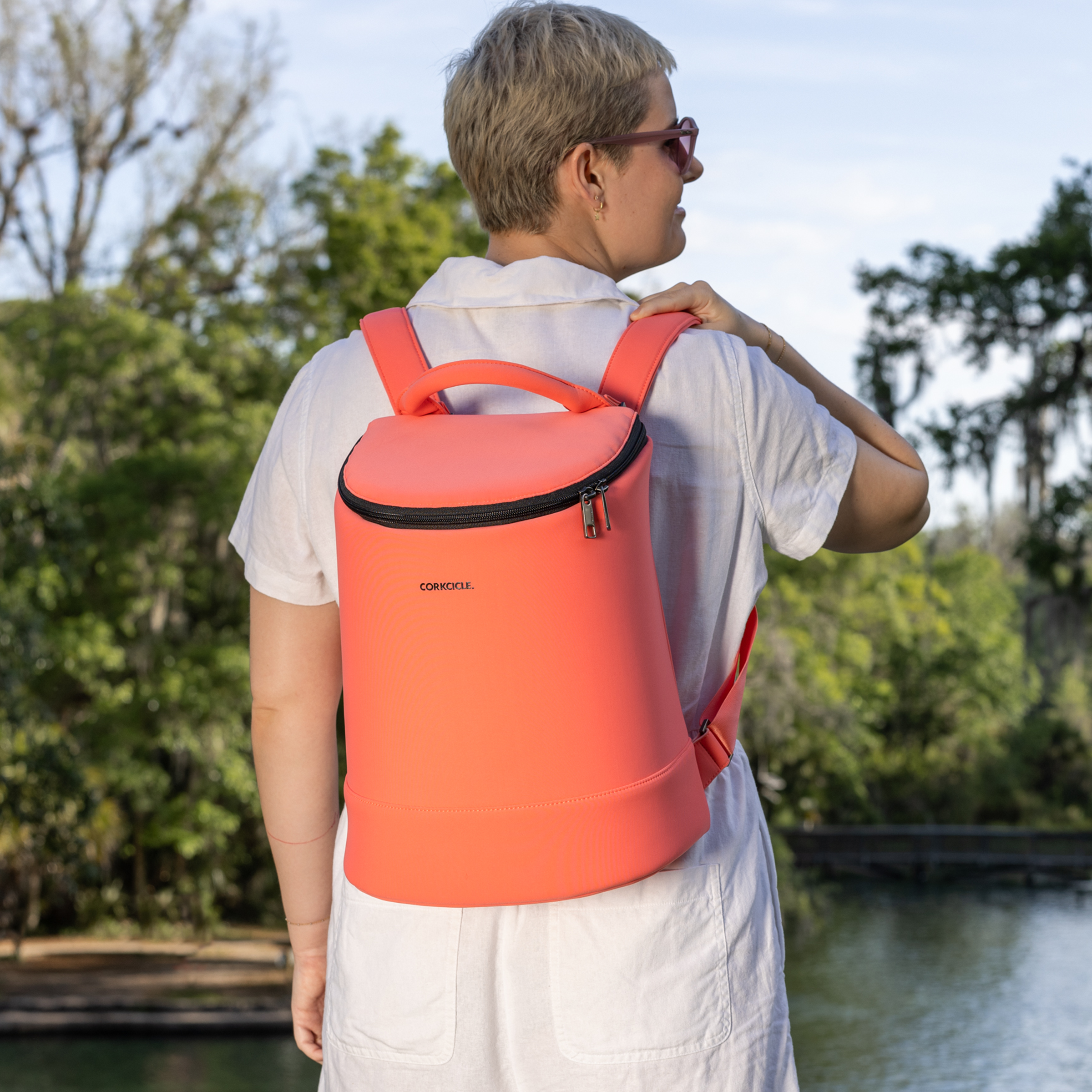 Corkcicle Black Eola Bucket Cooler Bag