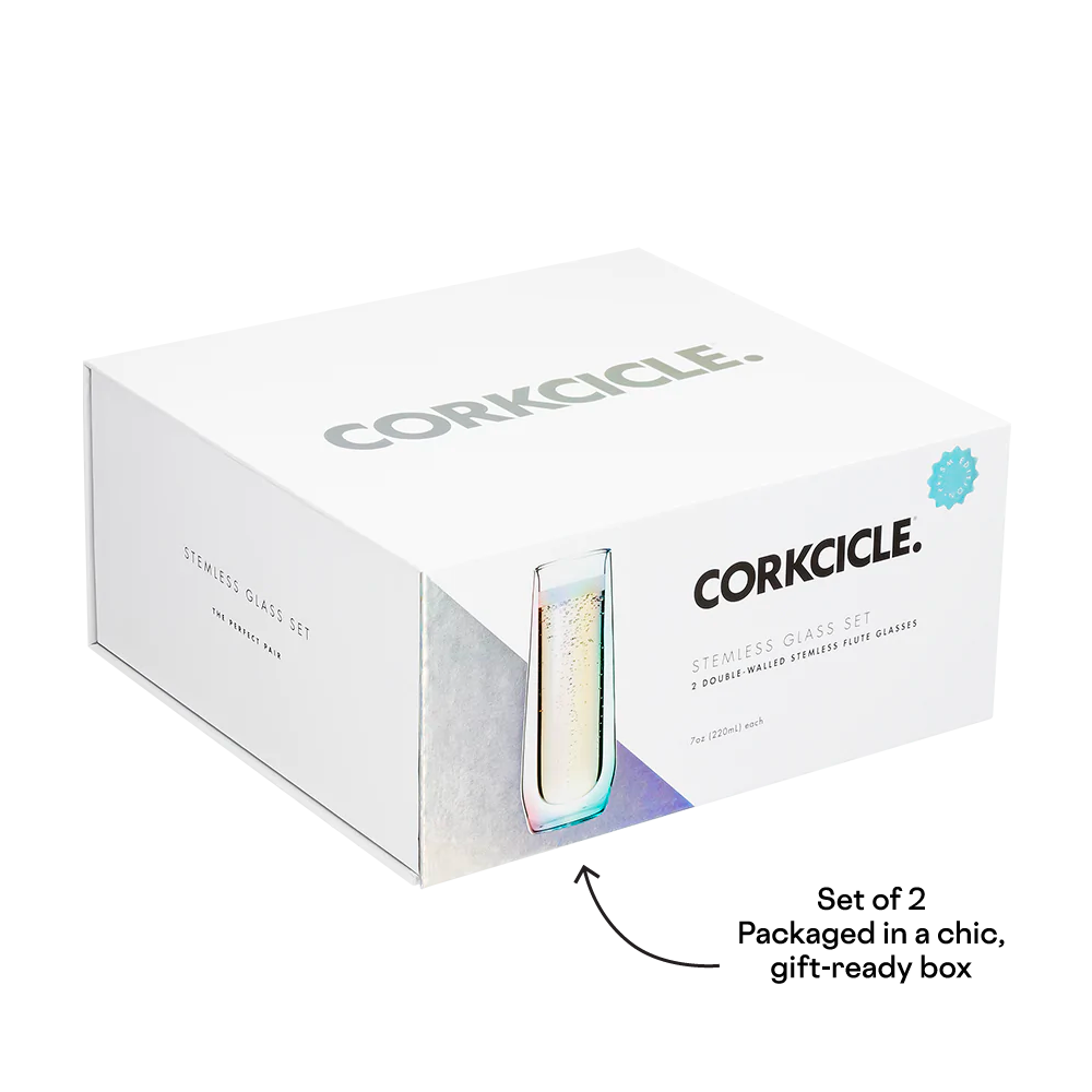 CORKCICLE® Stemless Flute