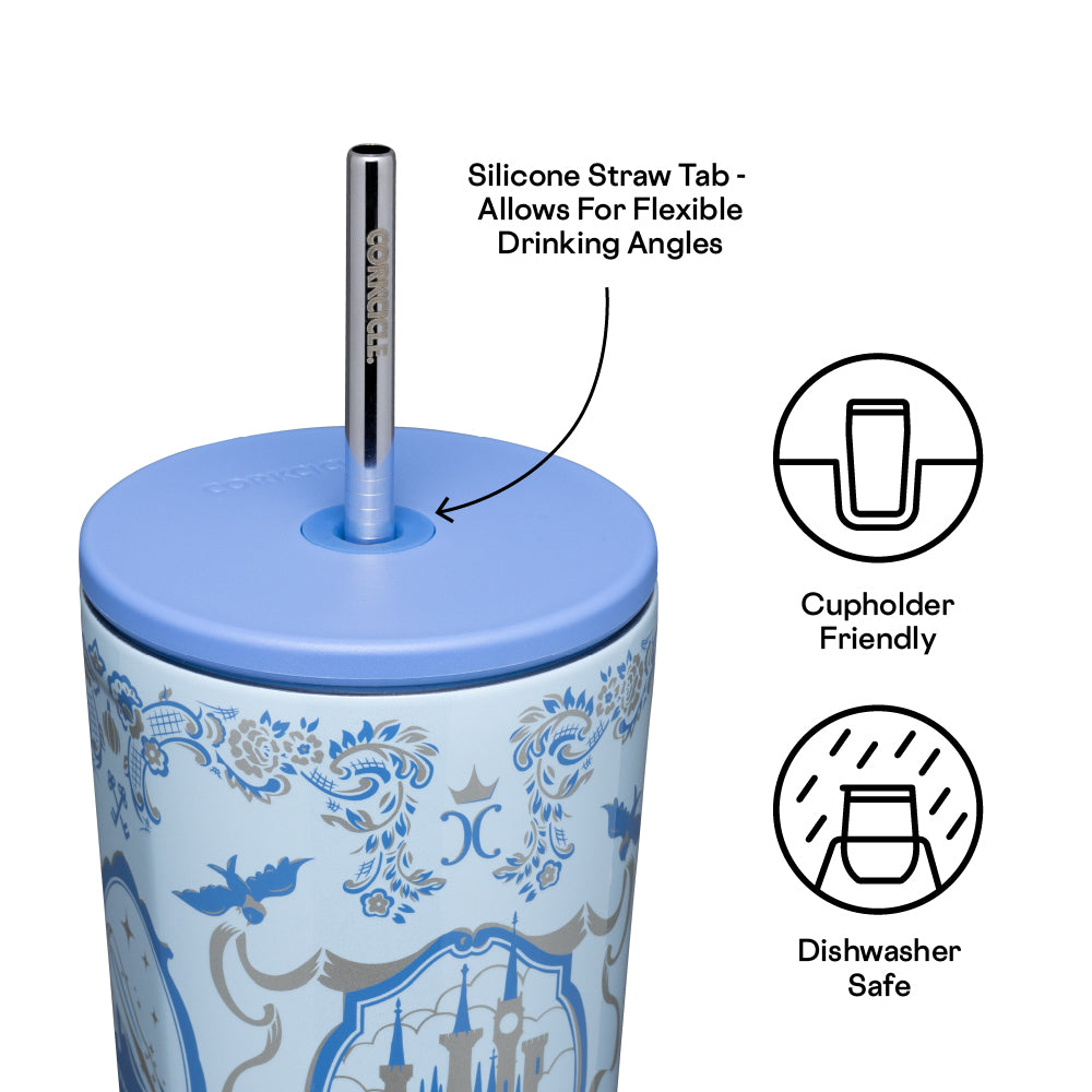 Disney Castles Corkcicle Stainless Tumbler Cup