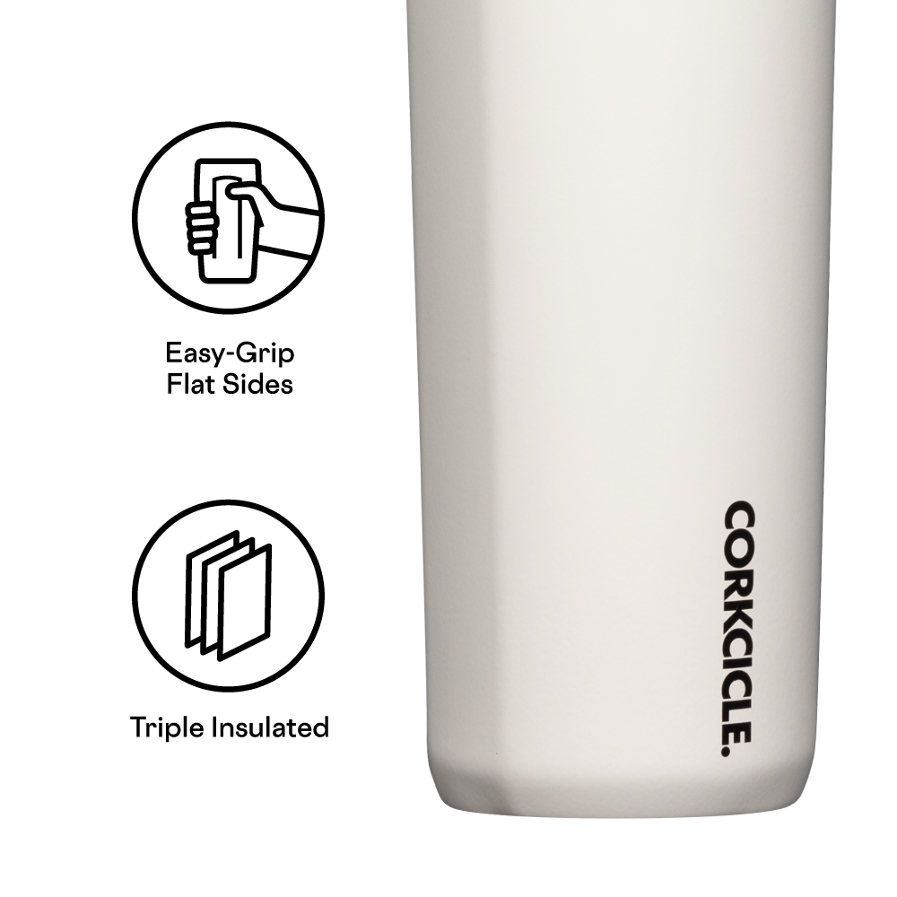Spill-Proof Insulated Travel Coffee Mug Sierra Commuter Cup 17oz / Dune