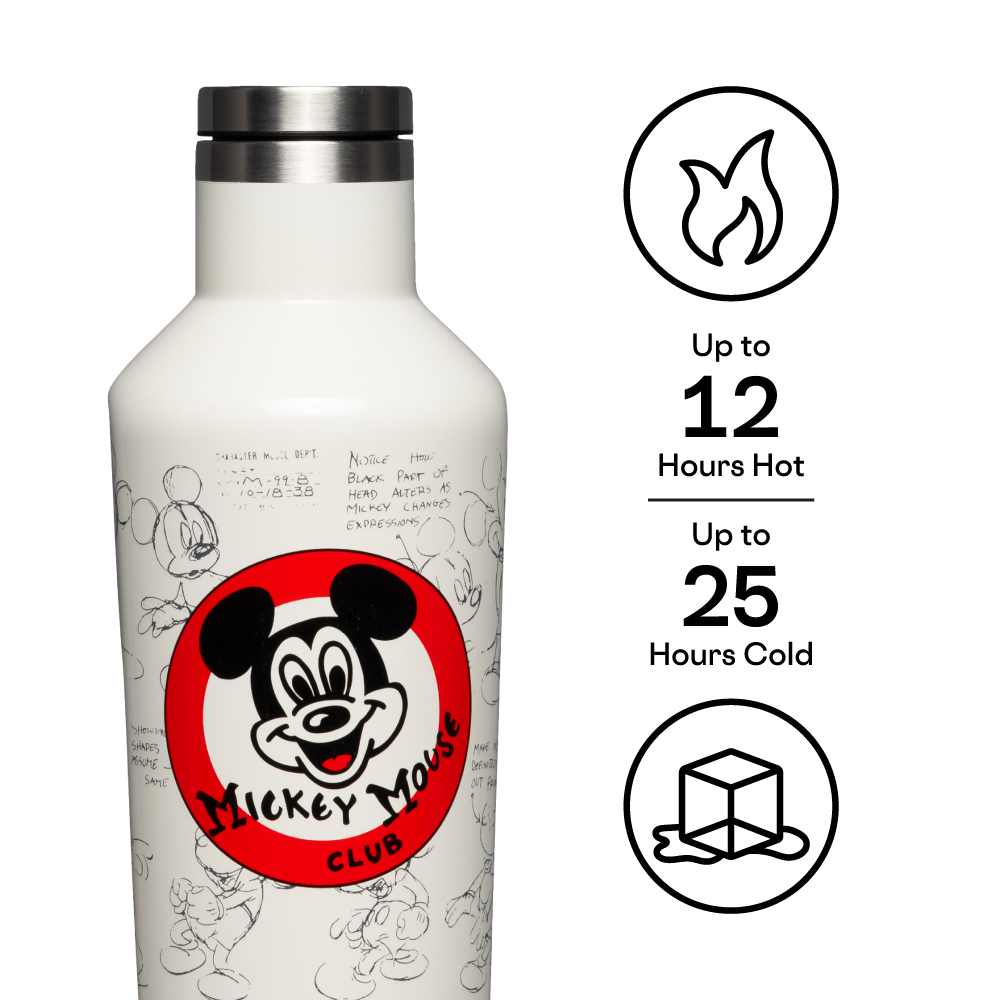 Mickey Mouse Club Stemless by CORKCICLE. 12oz / Mickey Mouse Club- Red