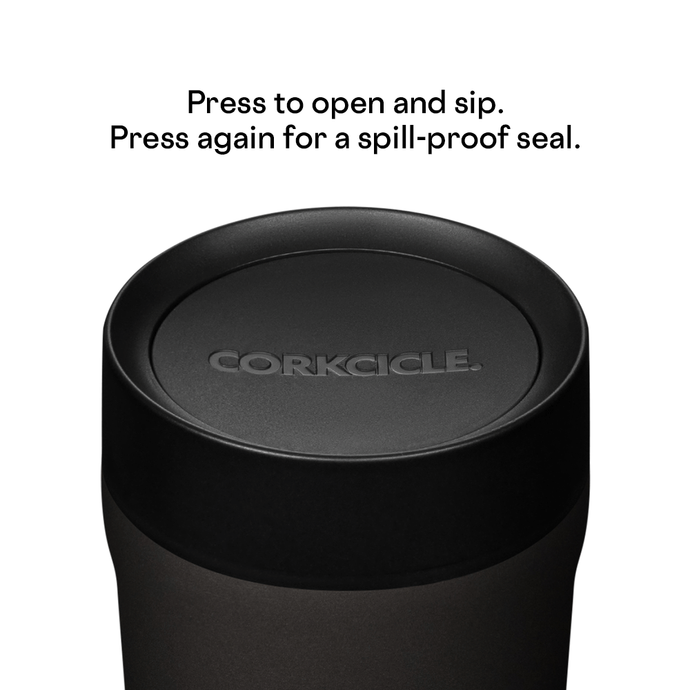 Spill-Proof Insulated Travel Coffee Mug Commuter Cup Slate / 17oz