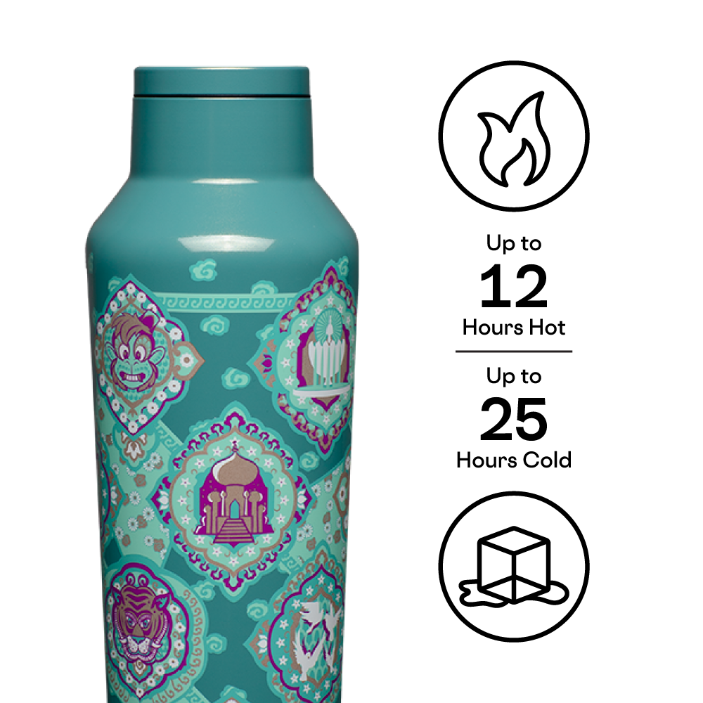 Insulated Water Bottle  Disney Princess Sport Canteen 20oz / Jasmine