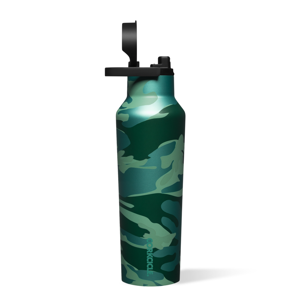 Cool Camo Flip + Sip Water Bottle (20oz) - Loggerhead Marinelife Center