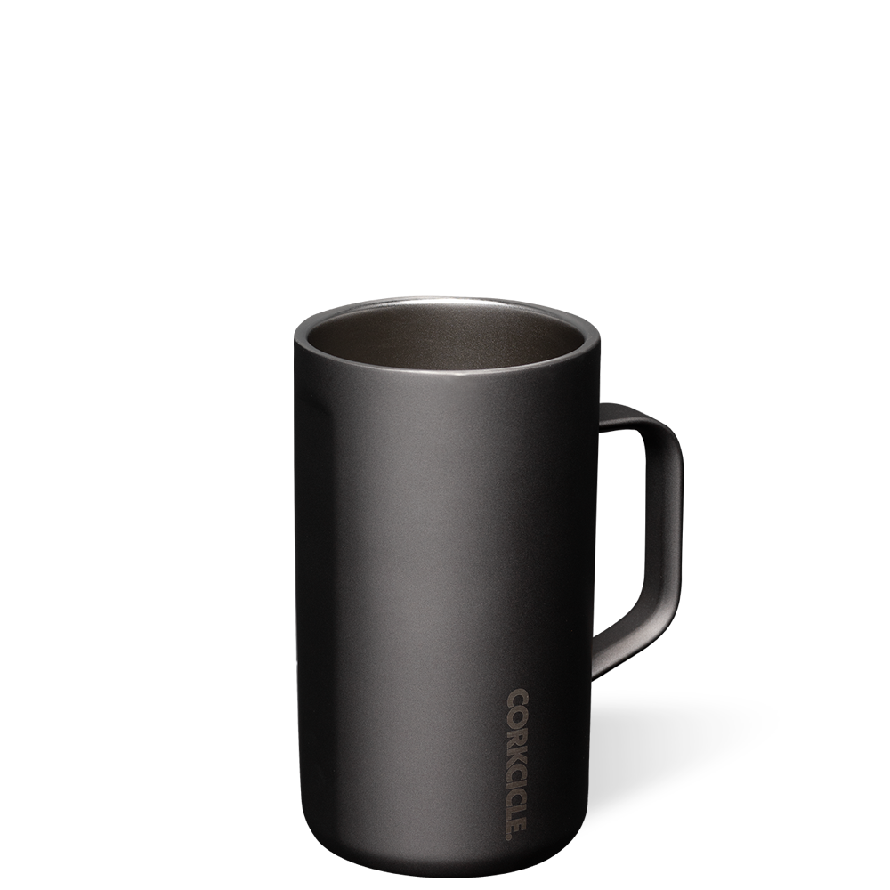 Matte Black Coffee Mug (16 oz.)