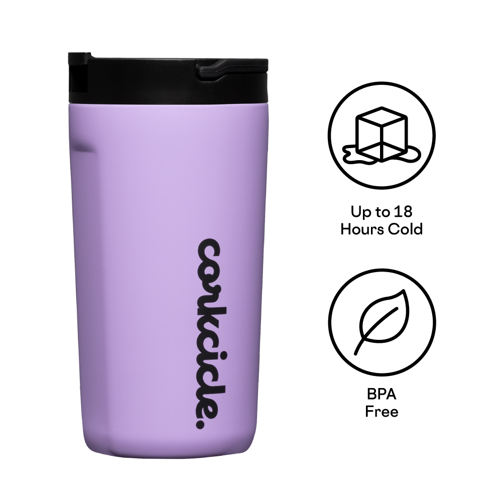 Kids Cup with Lid & Straw Kids Cup 12oz / Sun-Soaked Lilac
