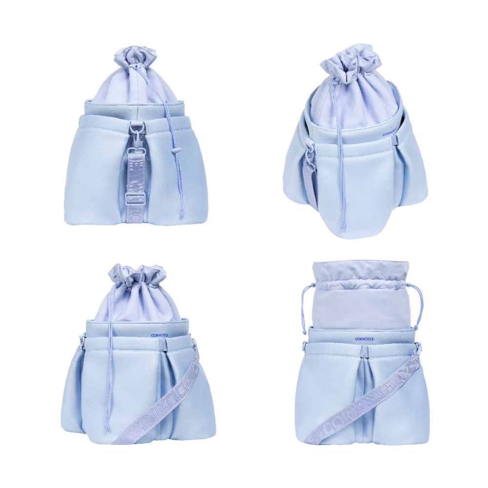 Beverage Bucket Bag Periwinkle