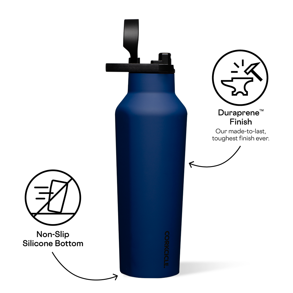 Insulated Water Bottle Series A Sport Canteen 32oz / Midnight Navy