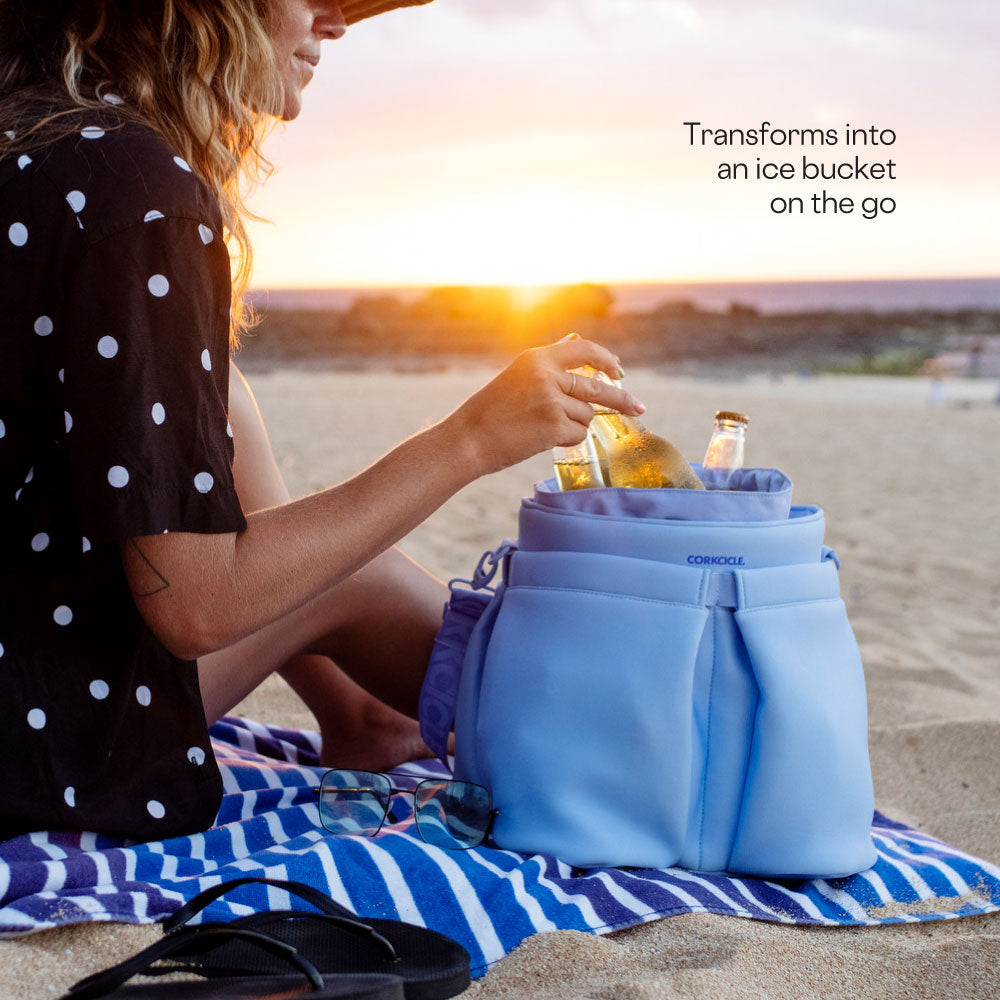 Corkcicle Santorini Eola Bucket Neoprene Cooler Bag