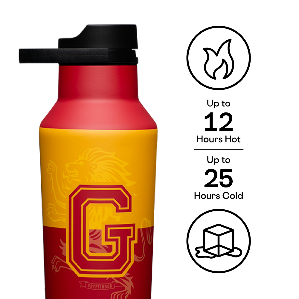 Harry Potter Stainless Steel Water Bottle Gryffindor