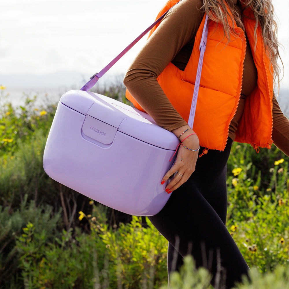 13 Quart Portable Cooler Chillpod Go Gloss Lilac