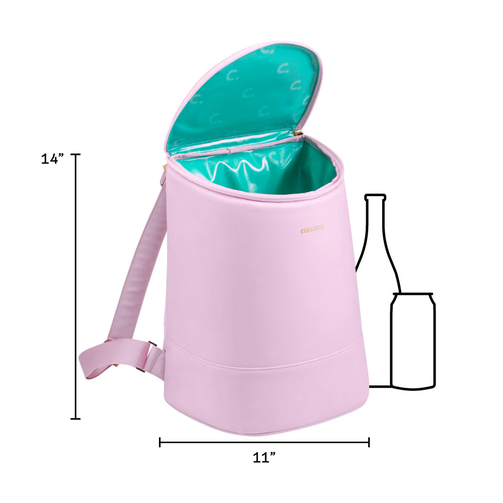 Eola Wine Cooler Bag Eola Bucket Cooler Bag Rose Quartz