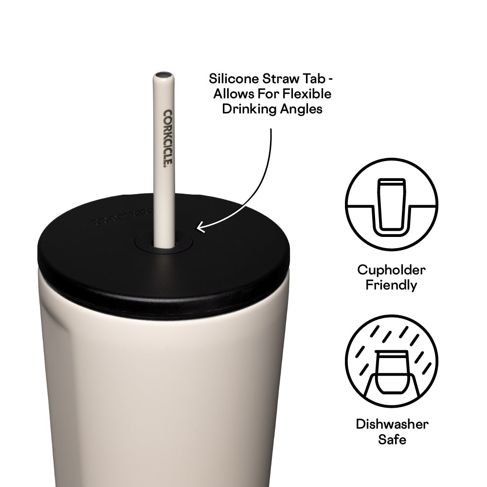 Corkcicle Cold Cup 24 oz Gloss White