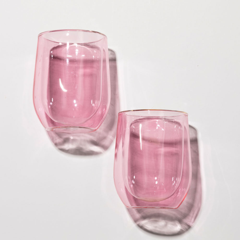 Corkcicle Insulated Stemless Wine Glass, Set of 2 – To The Nines