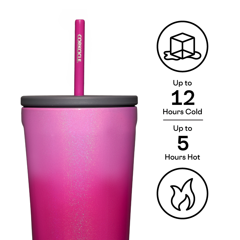 Corkcicle 24 oz Cold CUP-SUN Soaked Pink