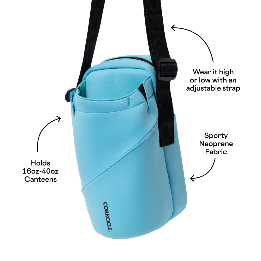 Water Bottle Crossbody Sling Bag