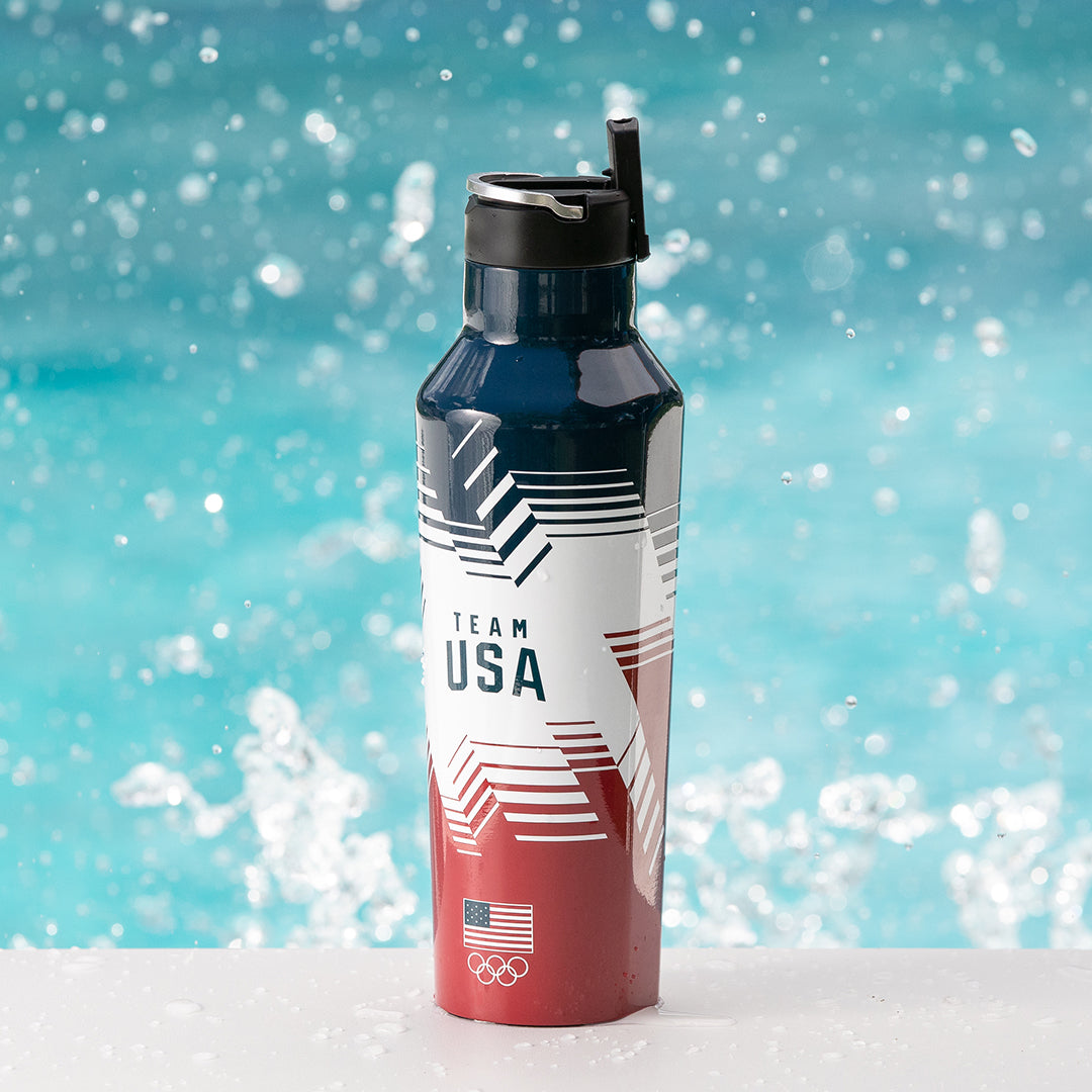 Insulated Water Bottle  Team USA Sport Canteen 20oz / Olympic