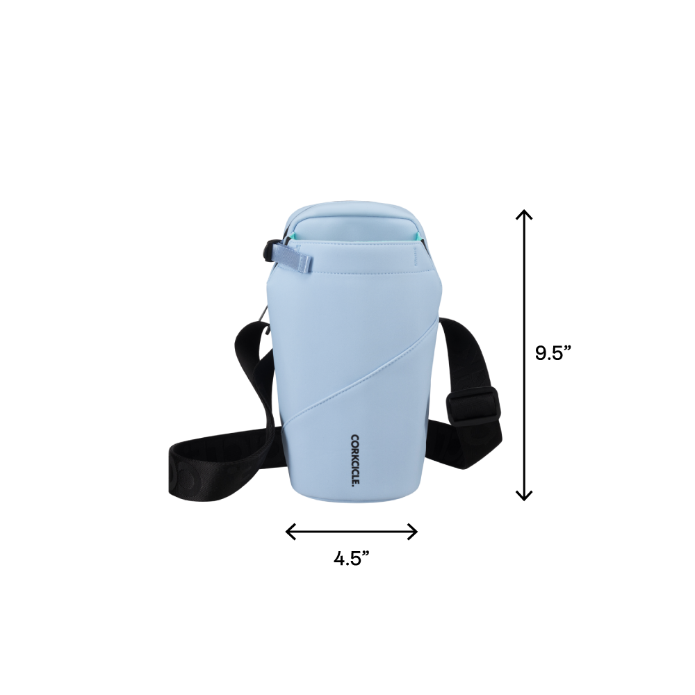 QICAIPO Water Bottle Holder with Strap, Crossbody Water Bottle Carrier  Sling Bag For 40oz 64oz Jugs