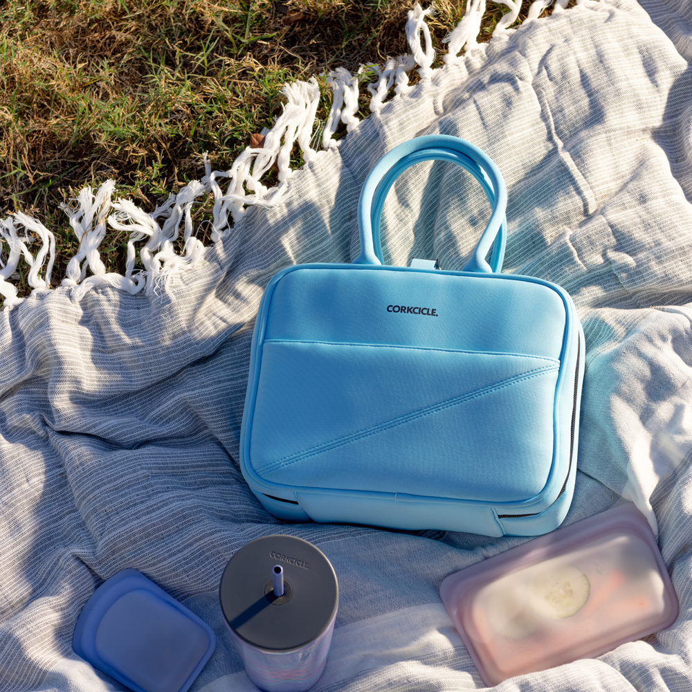 Corkcicle Baldwin Boxer Lunch Bag in Rose Quartz