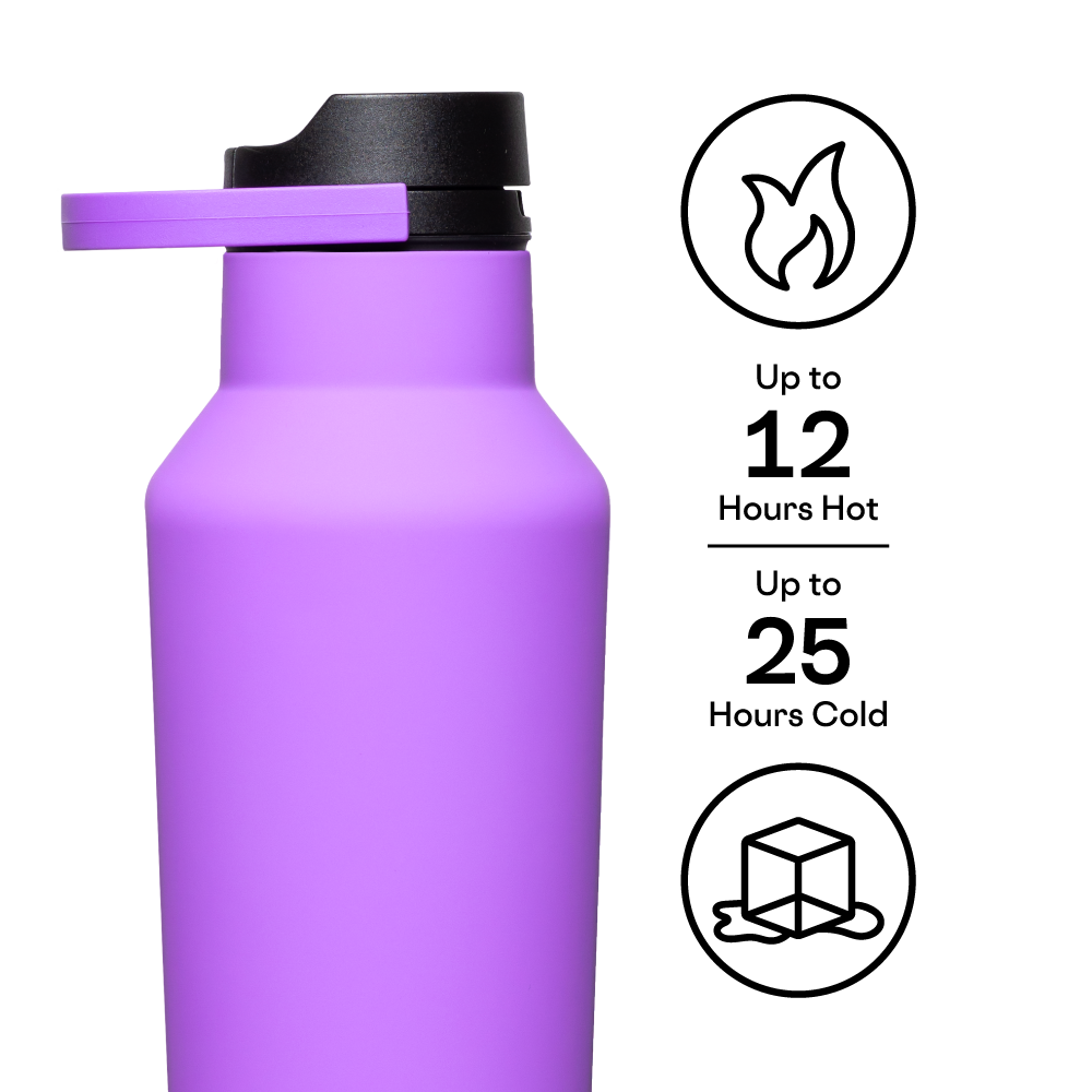 Insulated Water Bottle Series A Sport Canteen 20oz / Varsity Purple