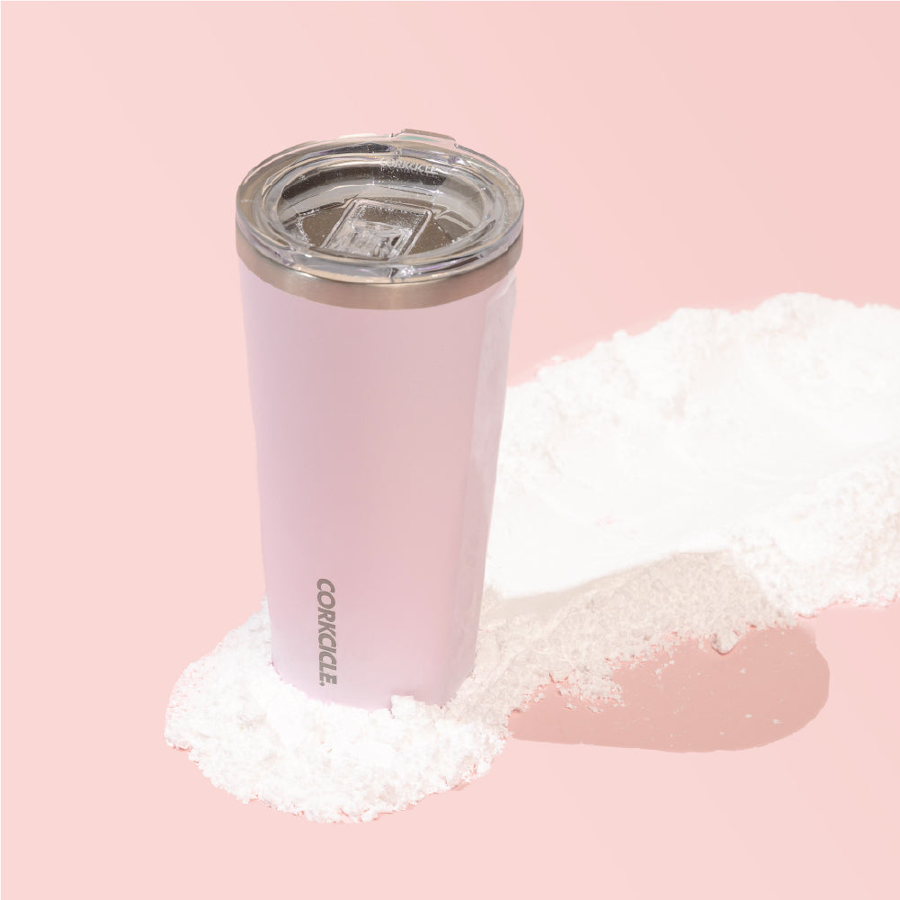 Classic Stainless Steel Drink Tumbler Classic Tumbler 16oz / Powder Puff