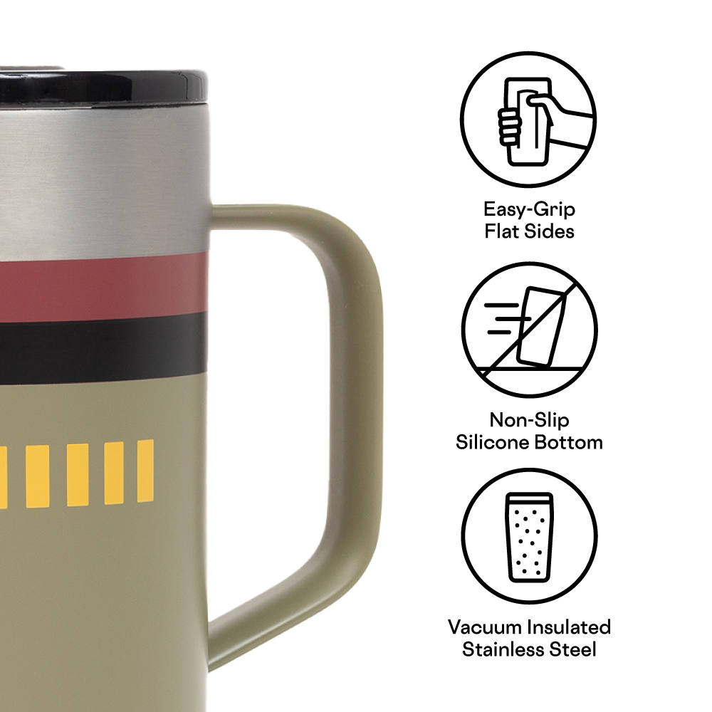 Corkcicle Coffee Mug - Triple-Insulated Stainless Steel Cup with Handle, 16  oz, Star Wars - C3PO